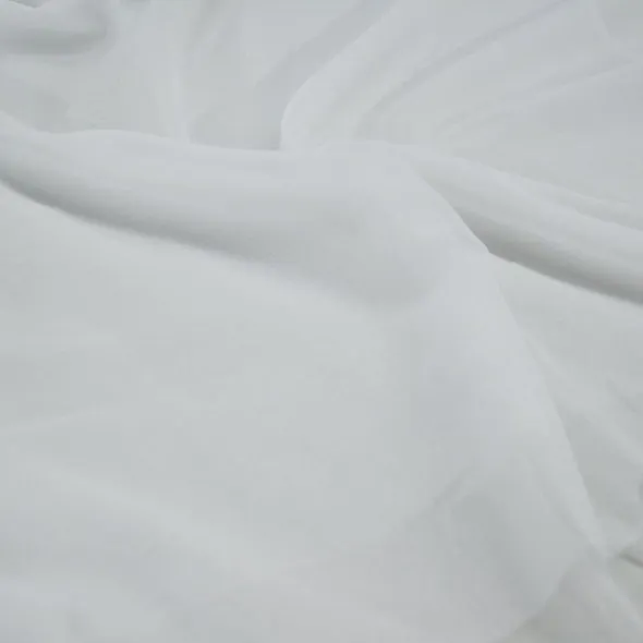 1pc - Voile Drapery Panel in 30' Tall x 118" Wide - White