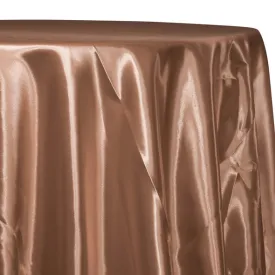 2pcs - Bridal Satin Table Linen 100"x130" Banquet - Camel 249