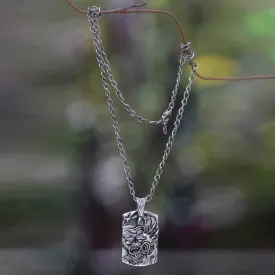 Ancient Dragon Men's Pendant Necklace