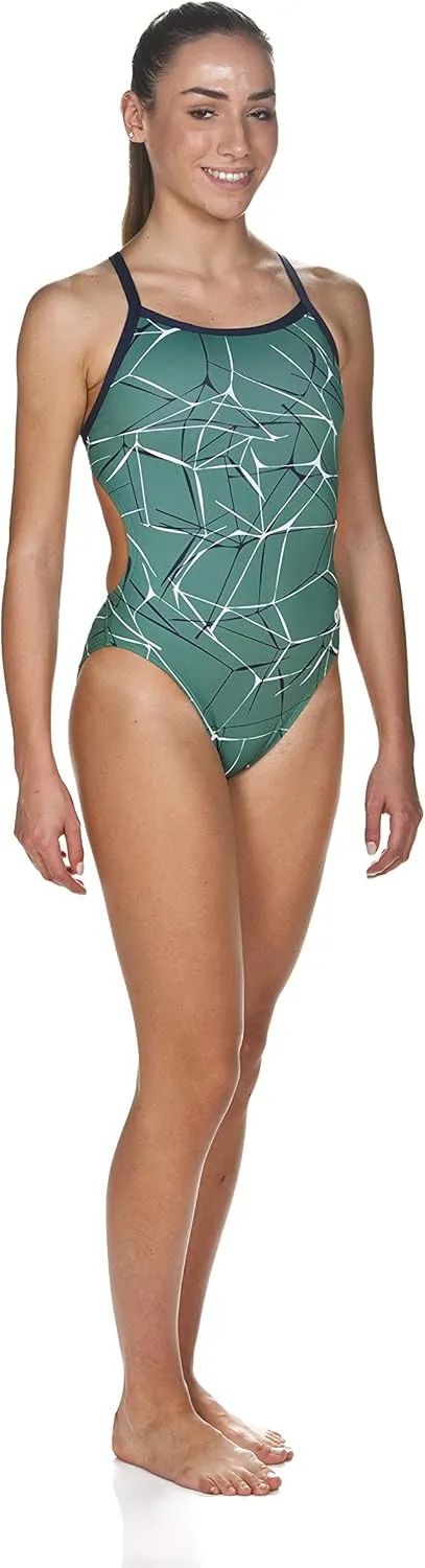 ARENA Women's Water Challenge Back One Piece Swimsuit