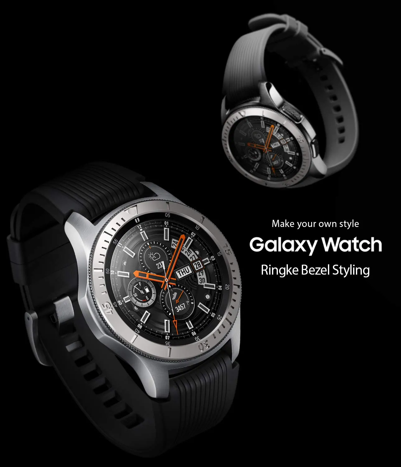Bezel Styling for Galaxy Watch 46mm / Galaxy Gear S3 Frontier -  GW-46-02