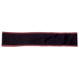 Black with Pink Stitching Non-Slip Headband
