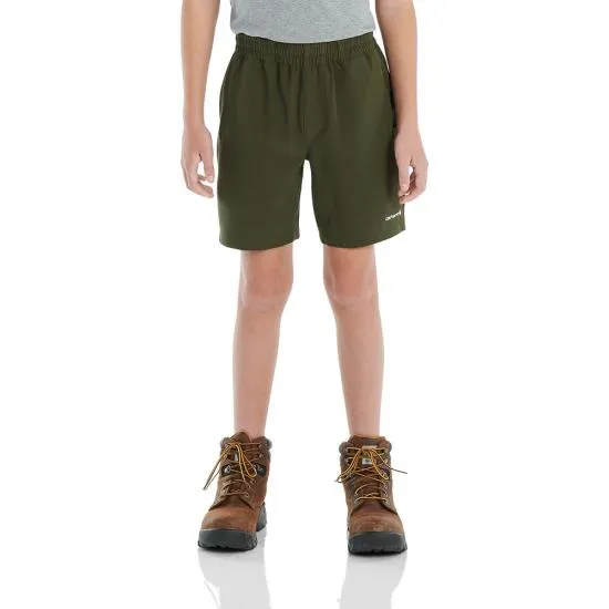 Boy's Rugged Flex Loose Fit Ripstop Work Short