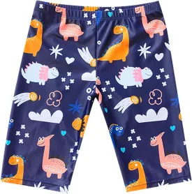 Boys Swimming Jammers Swimming Shorts for Kids Swimming Trunks Tight 3-11T