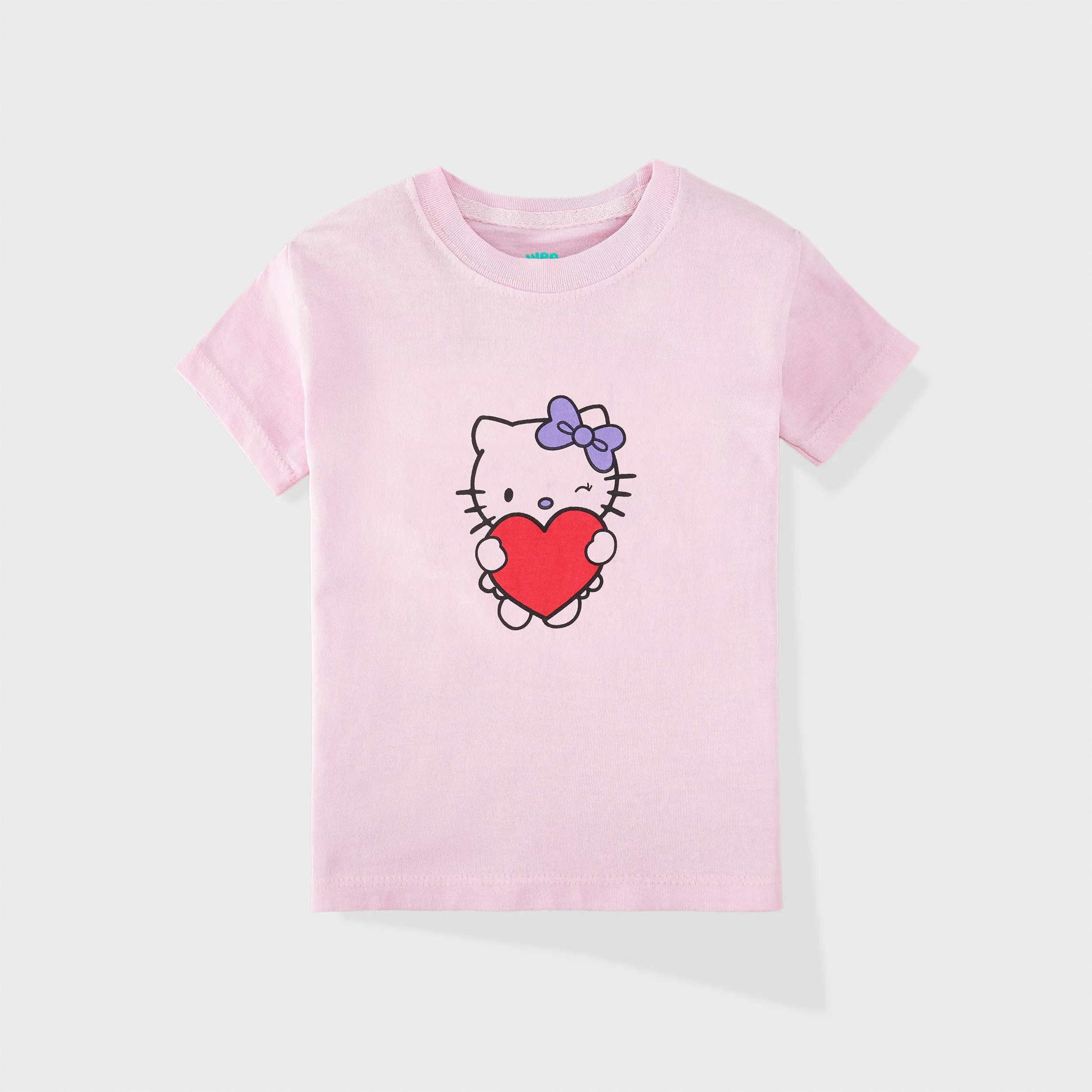 C1733 WEEPE Minnie Heart Pink T-Shirt