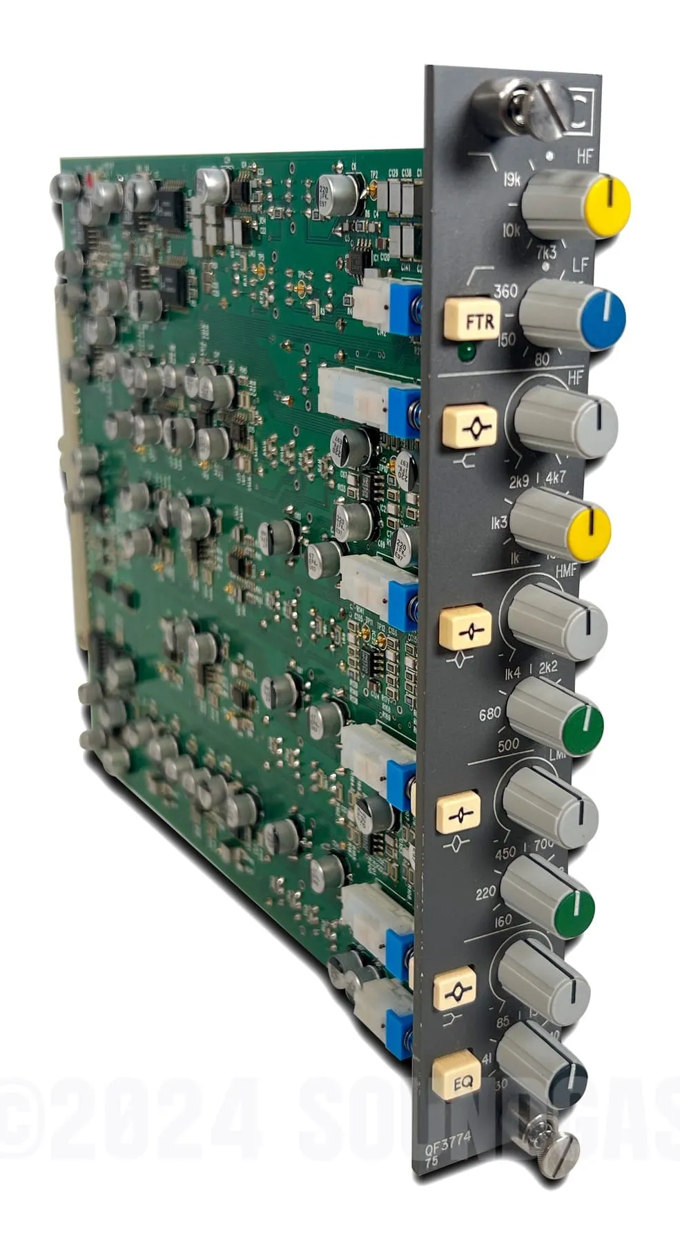 Calrec Q Series EQ QF3774 Module - Recapped