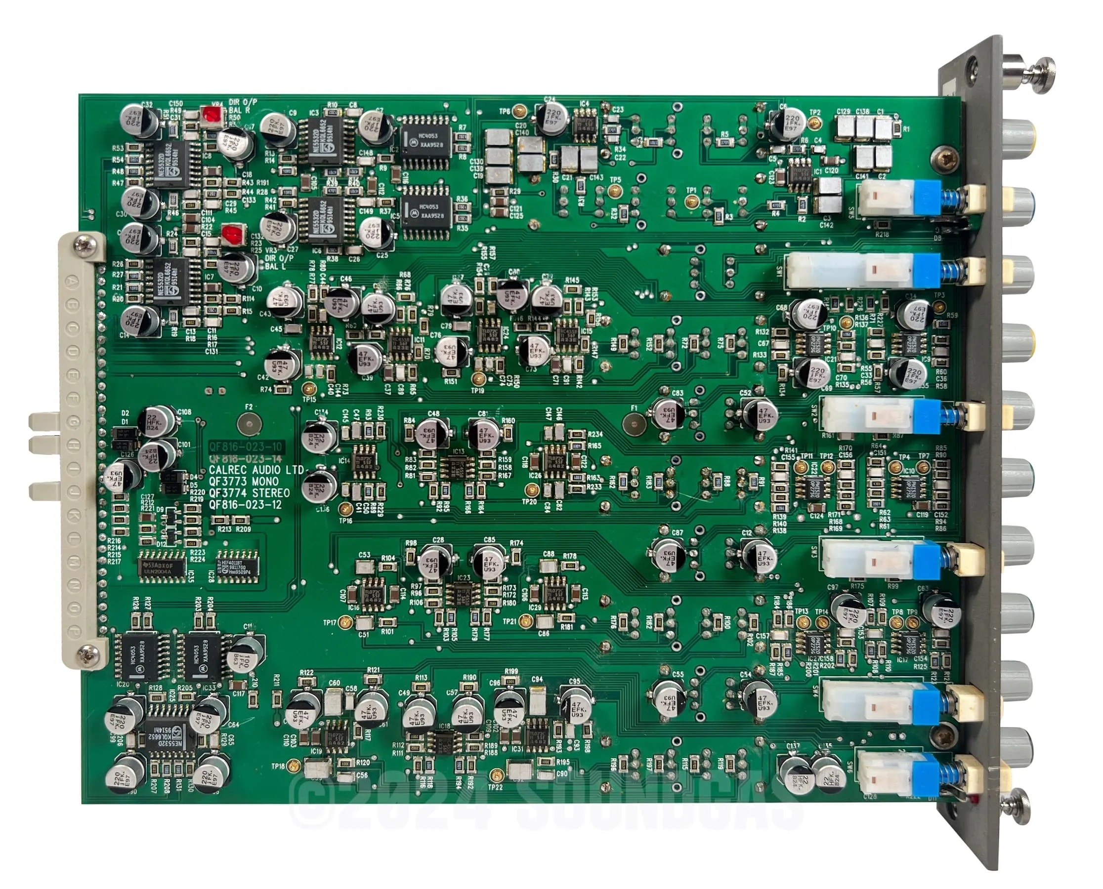 Calrec Q Series EQ QF3774 Module - Recapped