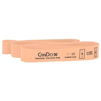 CanDo Intensity Loop, 40" Exerciser, XX-Heavy, Silver, 70 - 105 lb