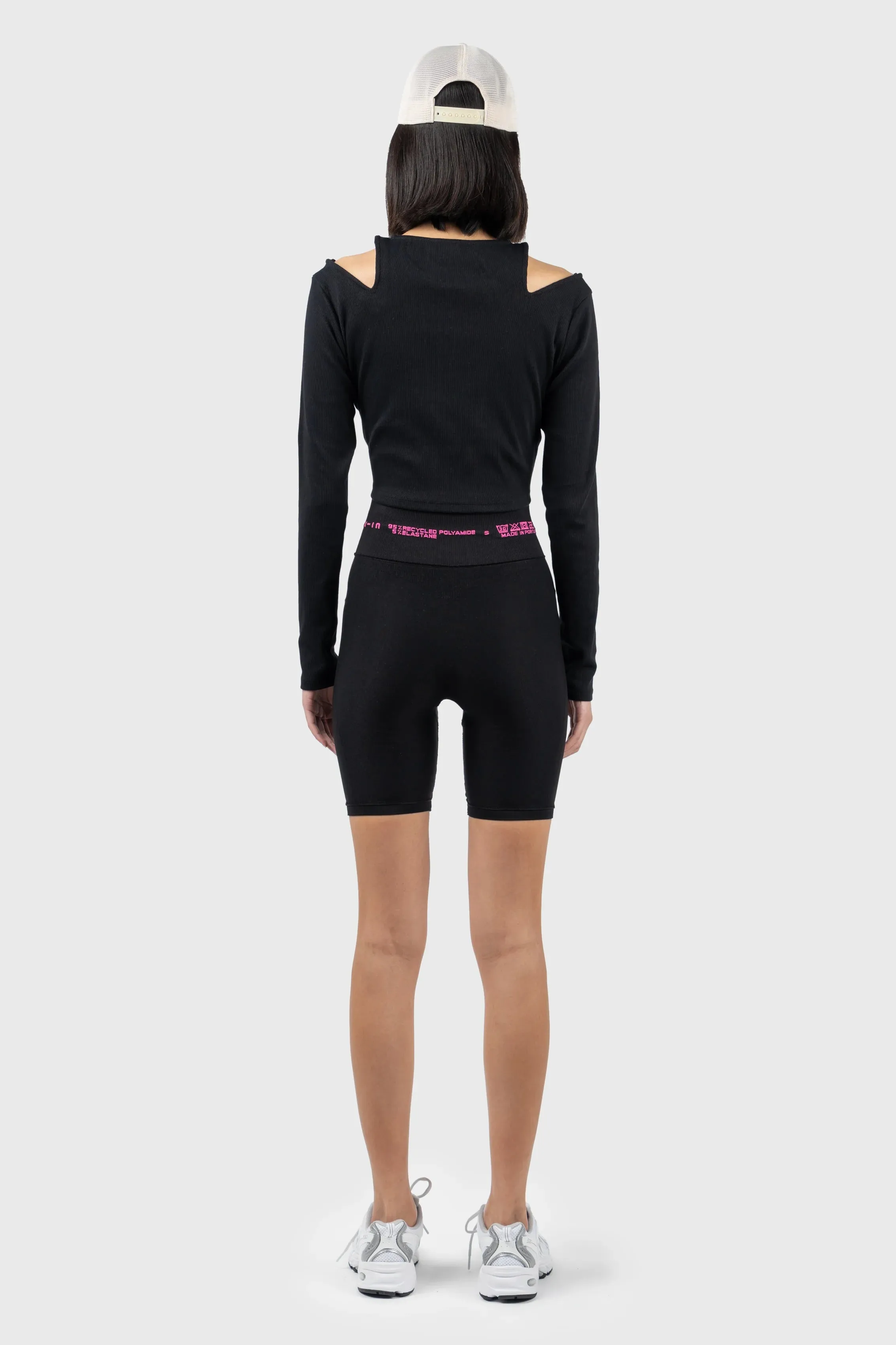 Crop Top with Cut Out Detail