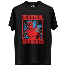 Deadpool Approved - Marvel Official T-Shirt
