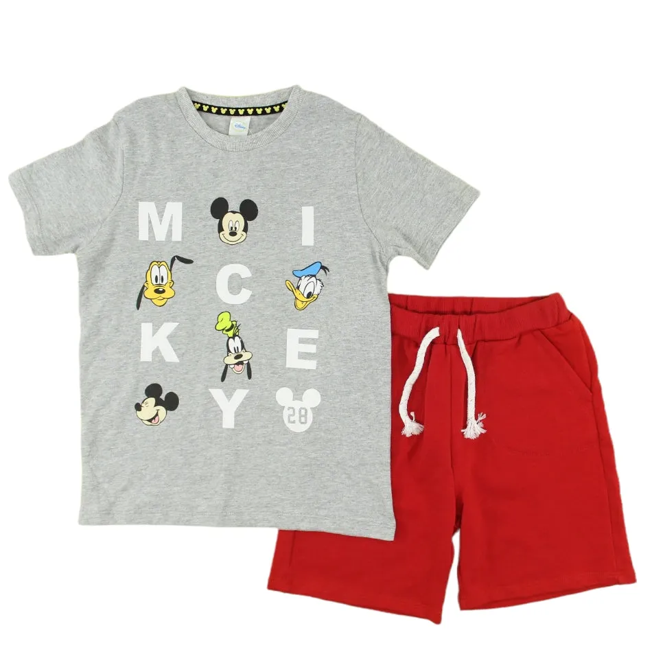 Disney 2 Pc T-shirt And Shorts Set - Mickey 28