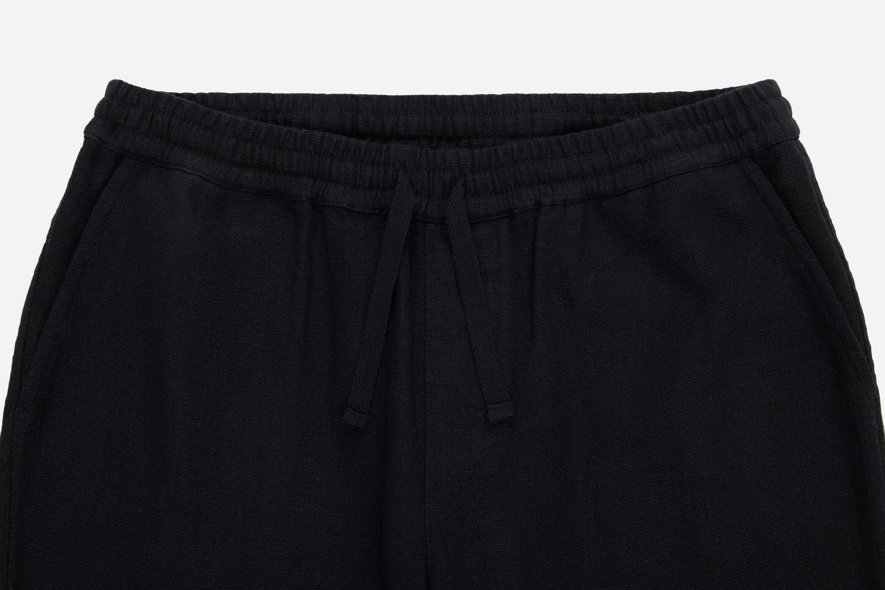 Easy Pant ~ Black Cotton/Linen