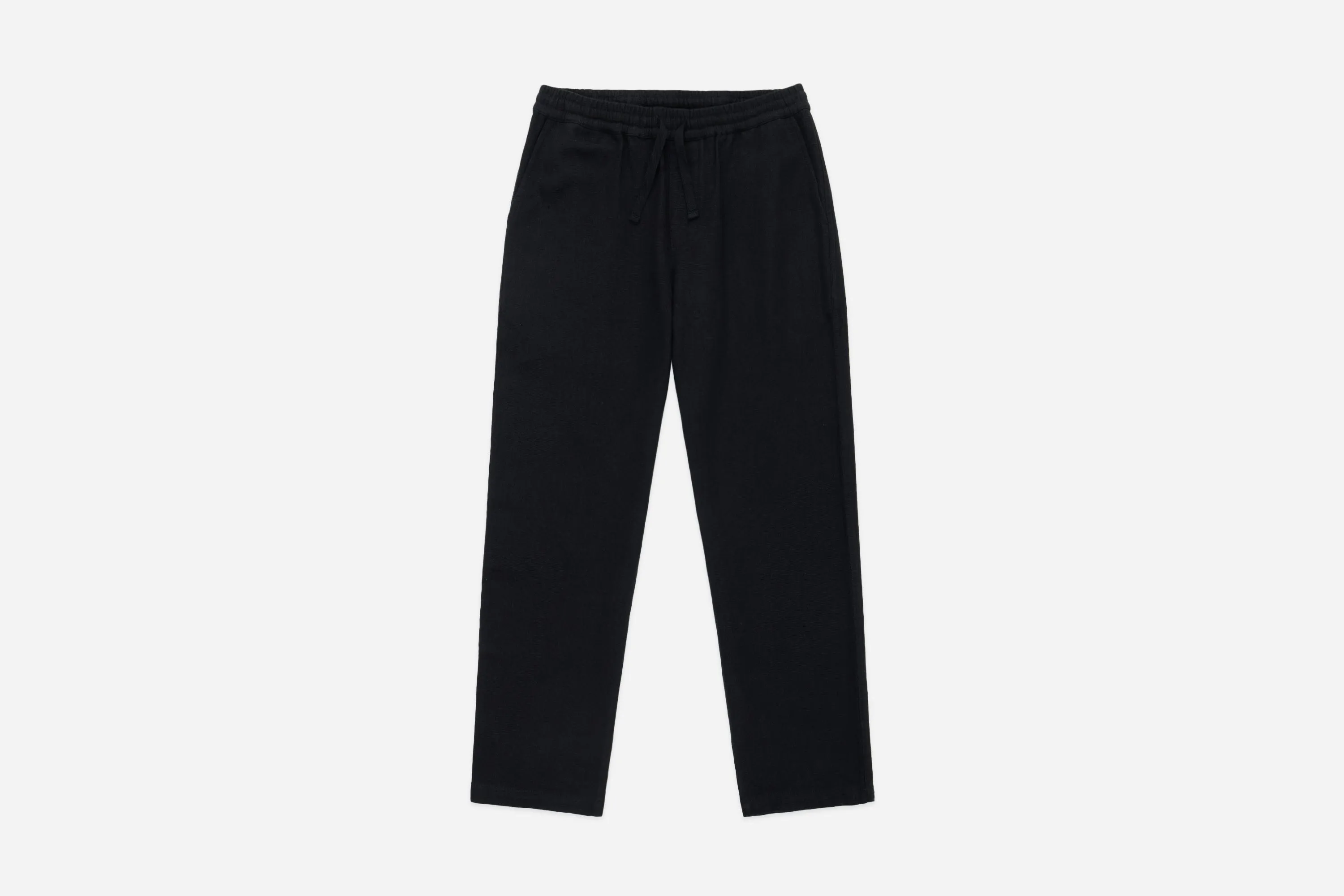 Easy Pant ~ Black Cotton/Linen