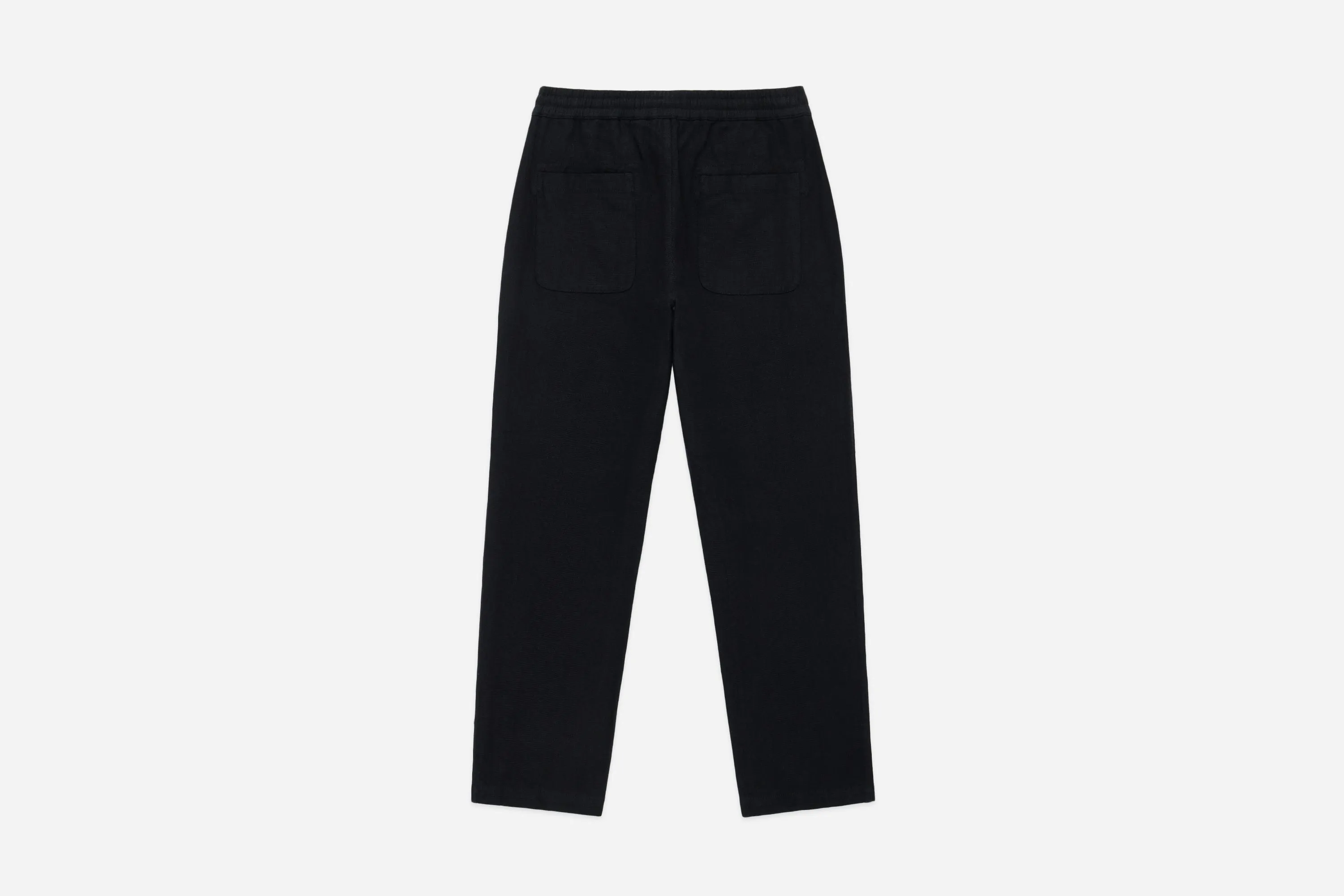 Easy Pant ~ Black Cotton/Linen