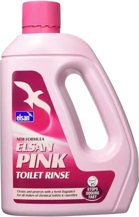 Elsan Pink 2 Ltr Perfumed Toilet Rinse