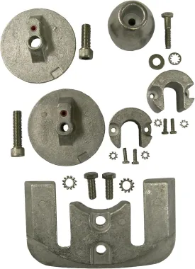 Fresh Water Mercruiser Bravo 3 Anode Kit Includes Hardware
