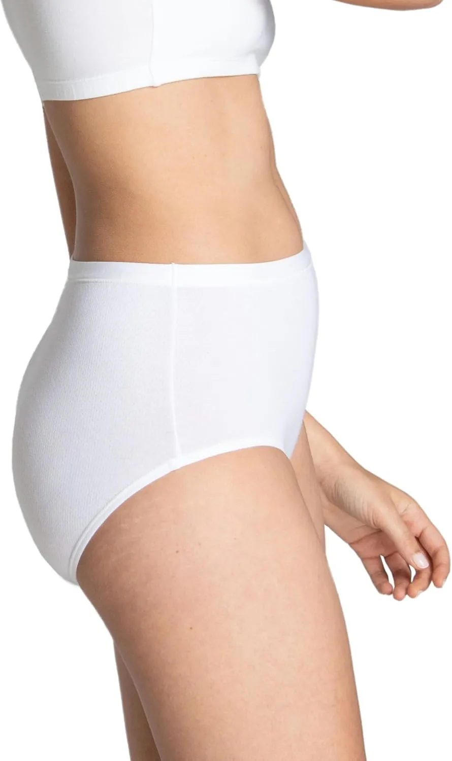 Fruit of the Loom Women's Breathable Underwear, Moisture Wicking Keeps You Cool & Comfortable, Available in Plus Size
