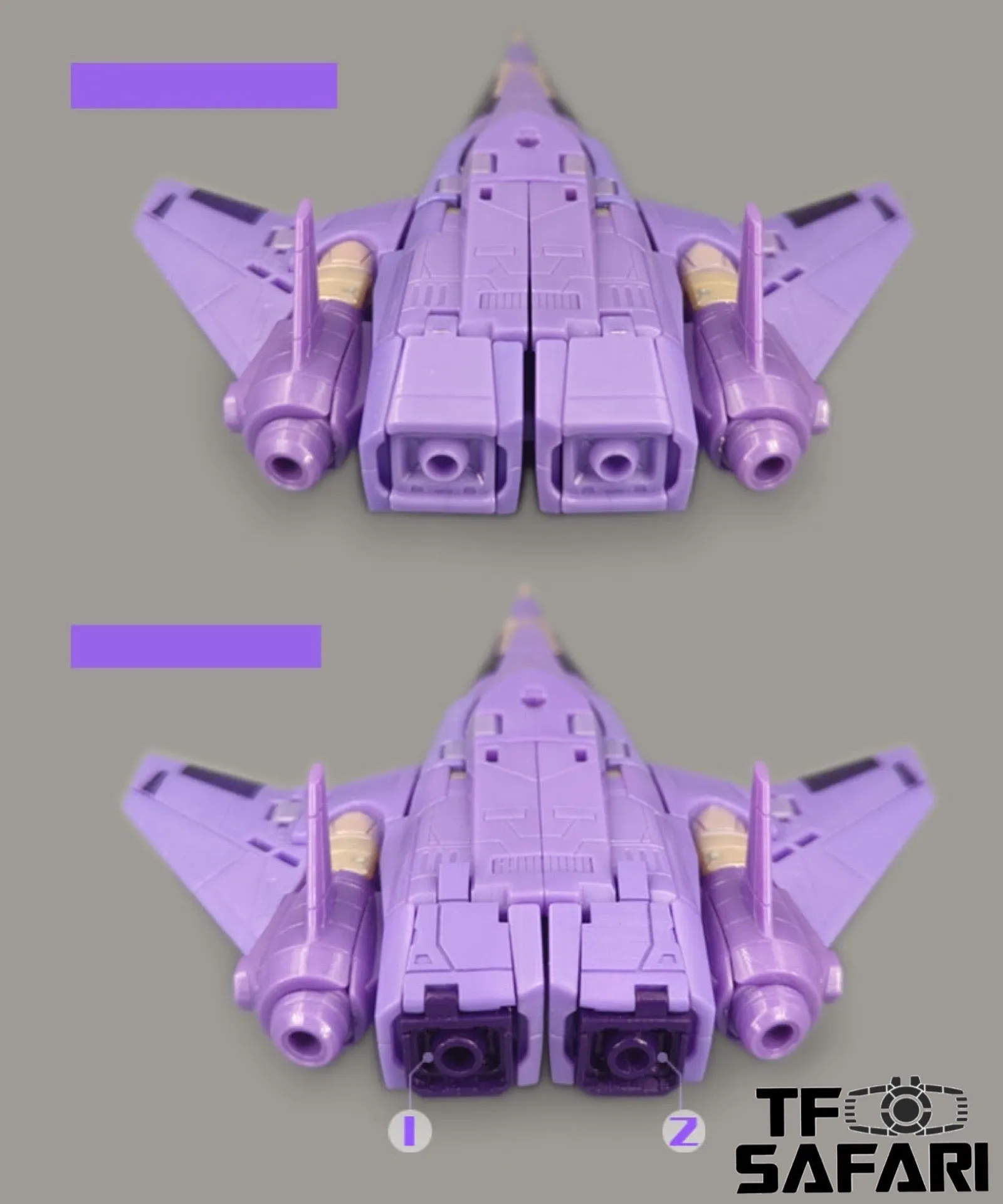 Go Better Studio GX37B GX-37B Gap Fillers & Replacement Feet for WFC Kingdom Generation Selects Cyclonus Upgrade Kit