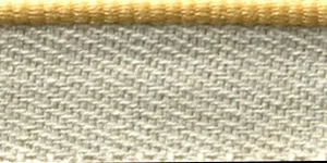 Headband Ecru Cotton Solid