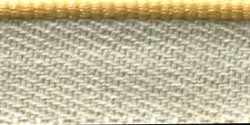 Headband Ecru Cotton Solid