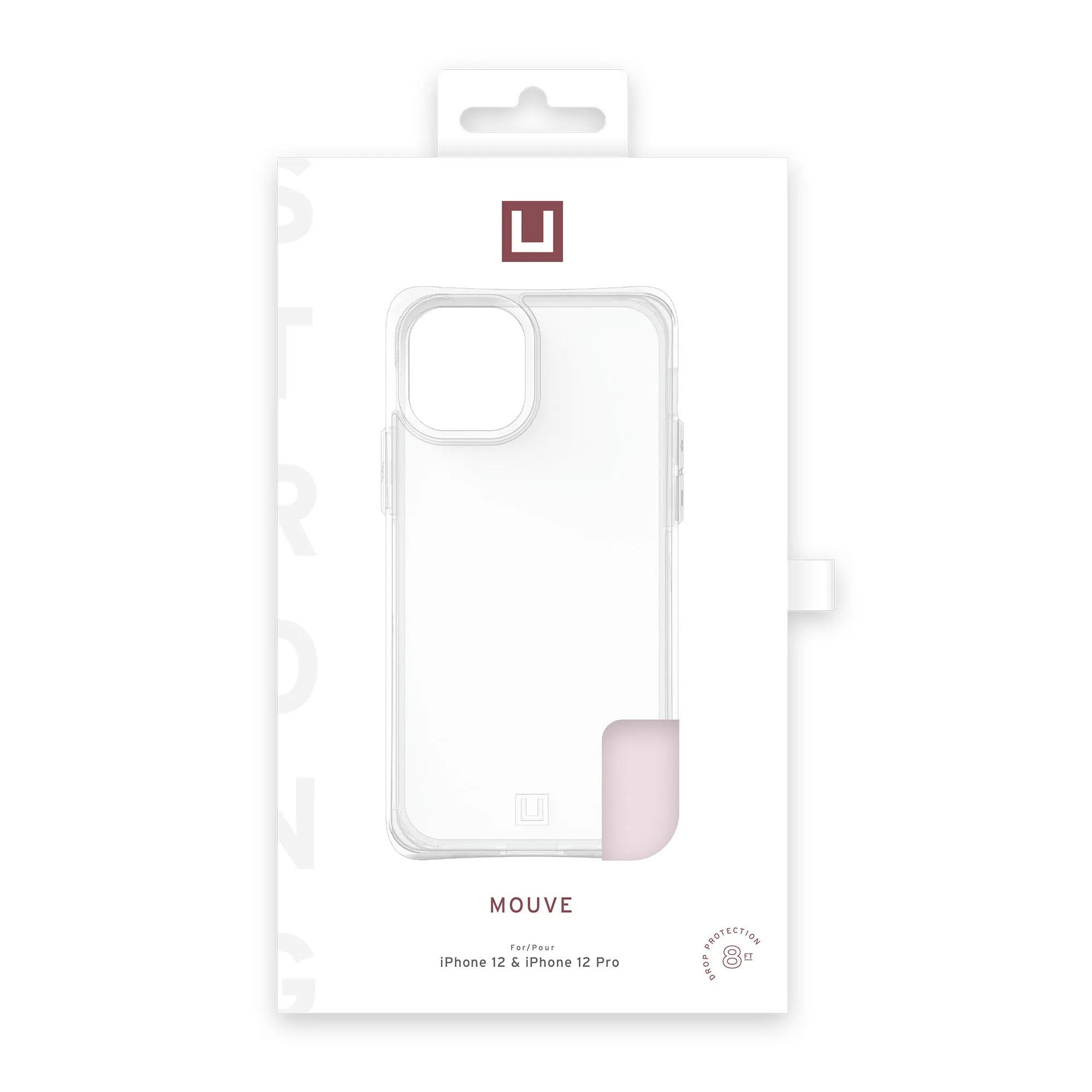 iPhone 12/12 Pro UAG Aubergine Mouve Case - 15-08503
