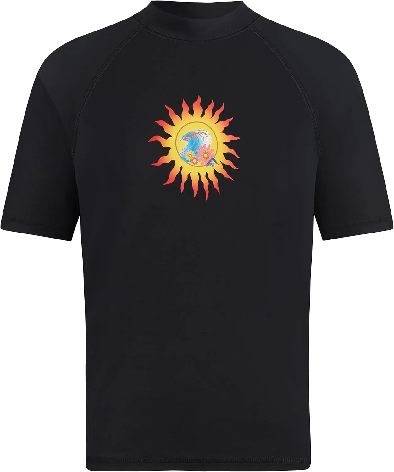 Kanu Surf Girls' Karlie UPF 50  Sun Protective Rashguard Swim Shirt