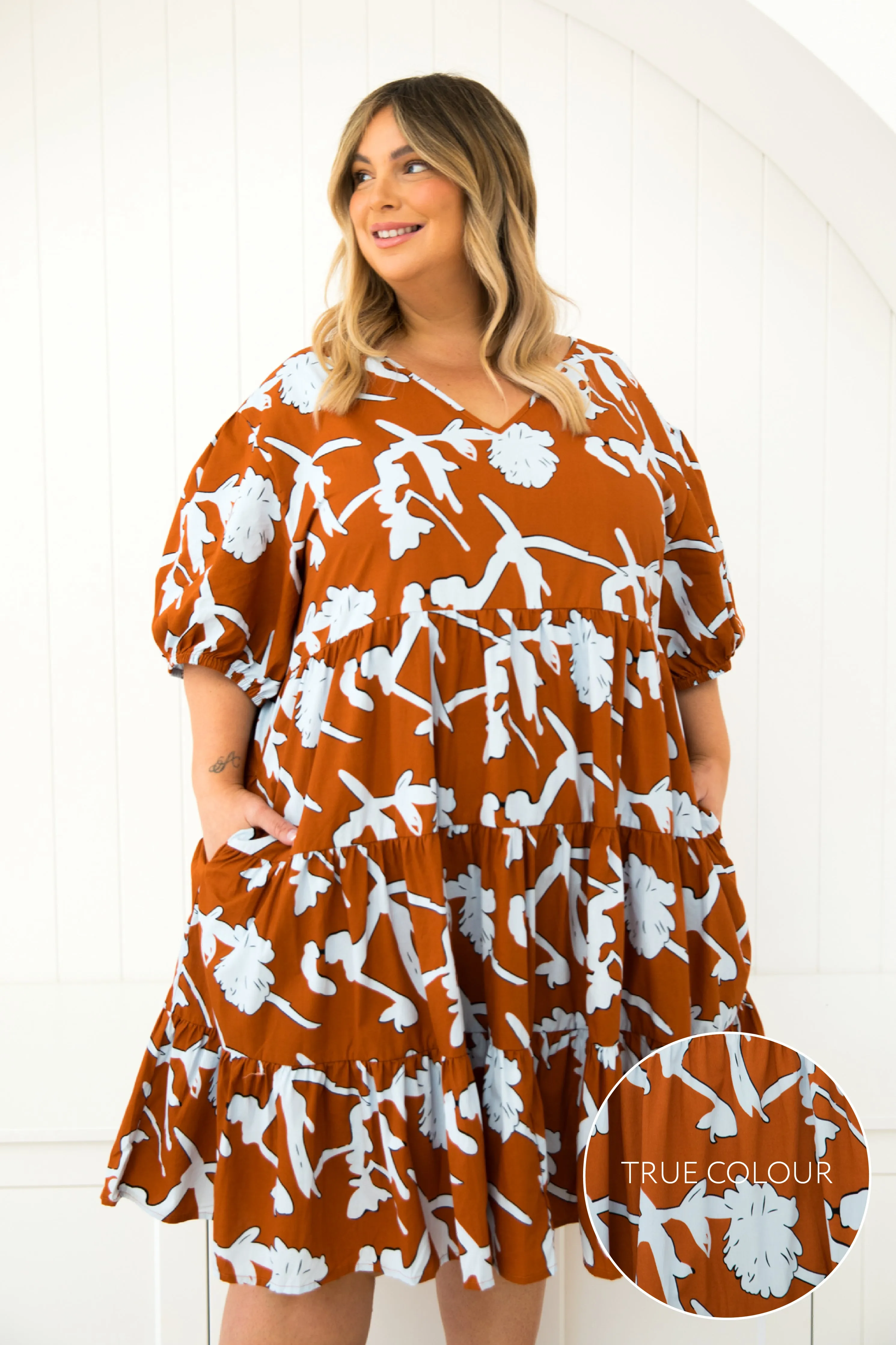 Kiki Dress in Myrtle