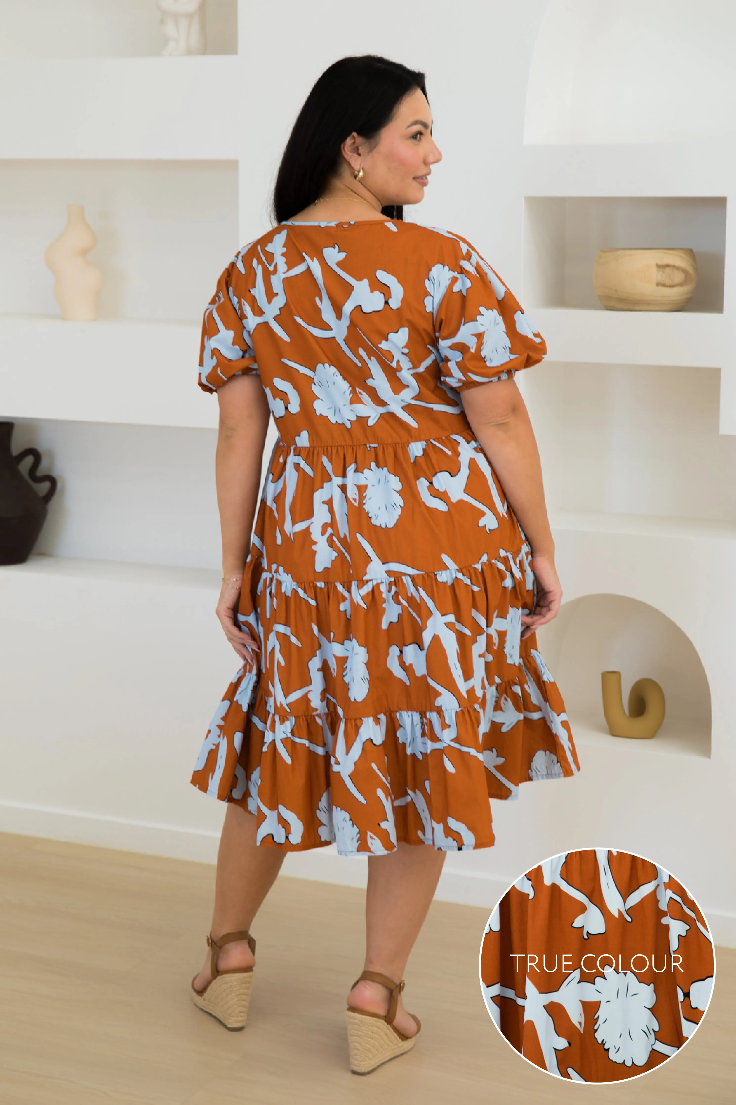 Kiki Dress in Myrtle