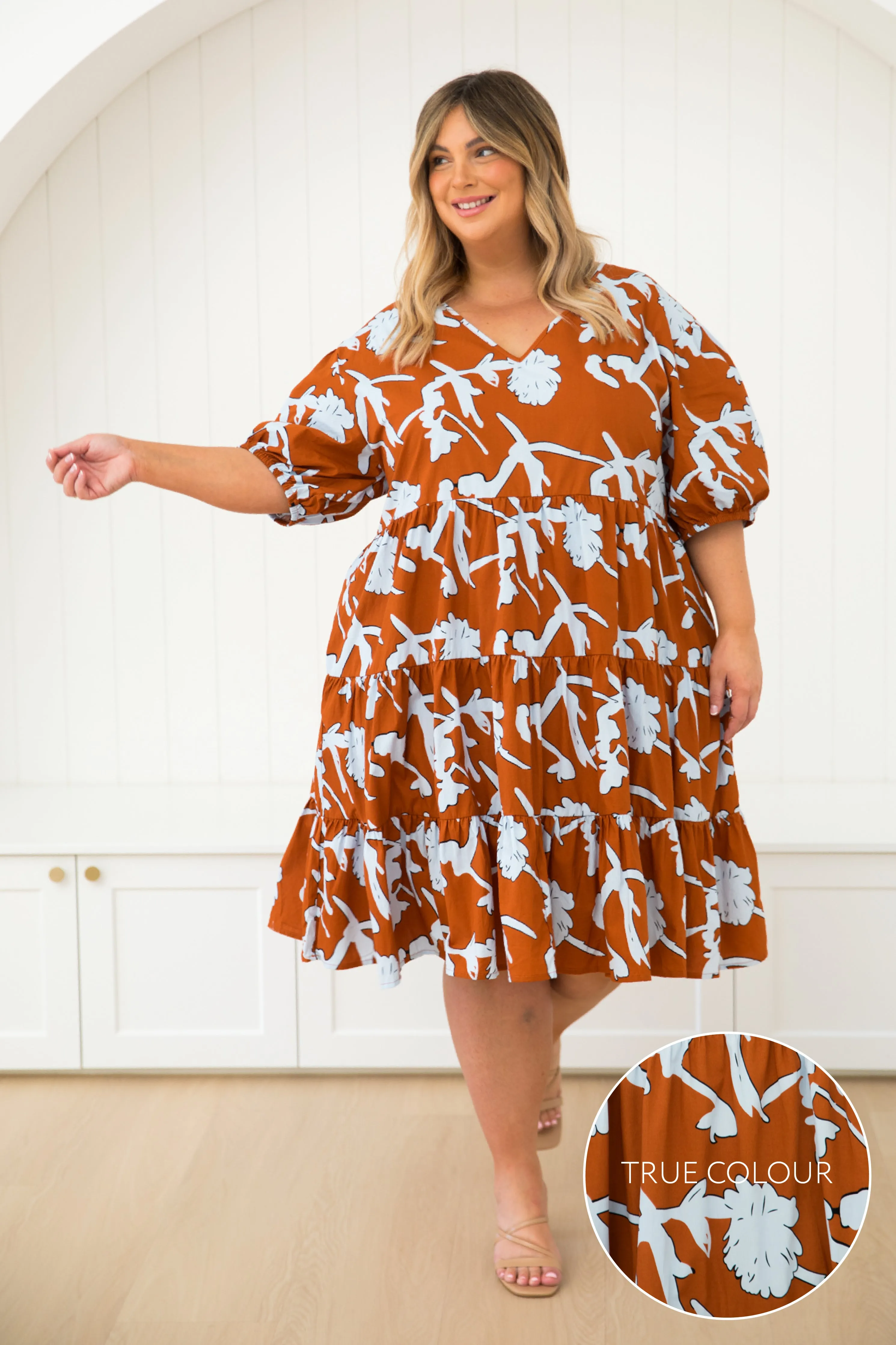Kiki Dress in Myrtle