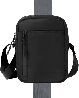 Magnetic Gym Bag, Small Gym Bag for Women and Men, Water Bottle Holder for Gym, Golf Tee Pouch, Work and Sports (Black)