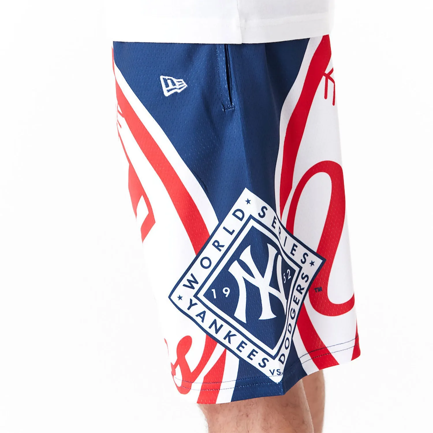 NEW ERA New York Yankees MLB Large Logo Dark Blue Shorts