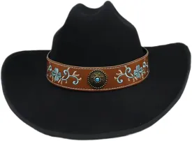 Panama Hat Fedoras Western Short-Brimmed Hat for Women Man Casual Wear Western Fedoras Man Women Unisex Wear