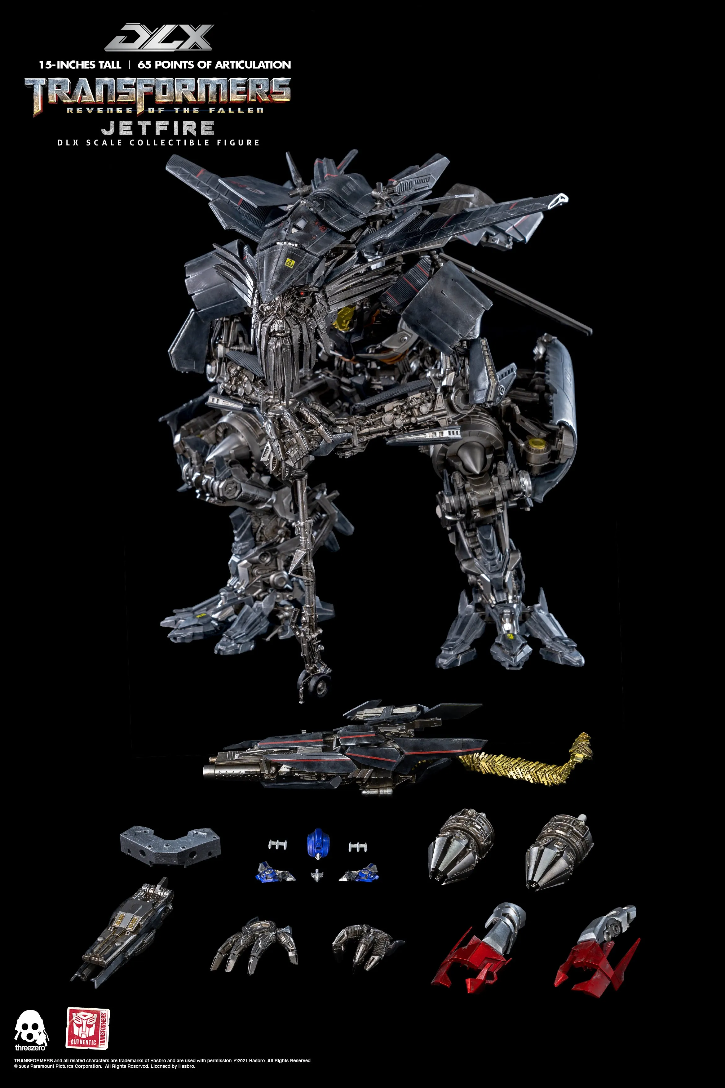 Preorder! Threezero Transformers Revenge of the Fallen DLX Jetfire