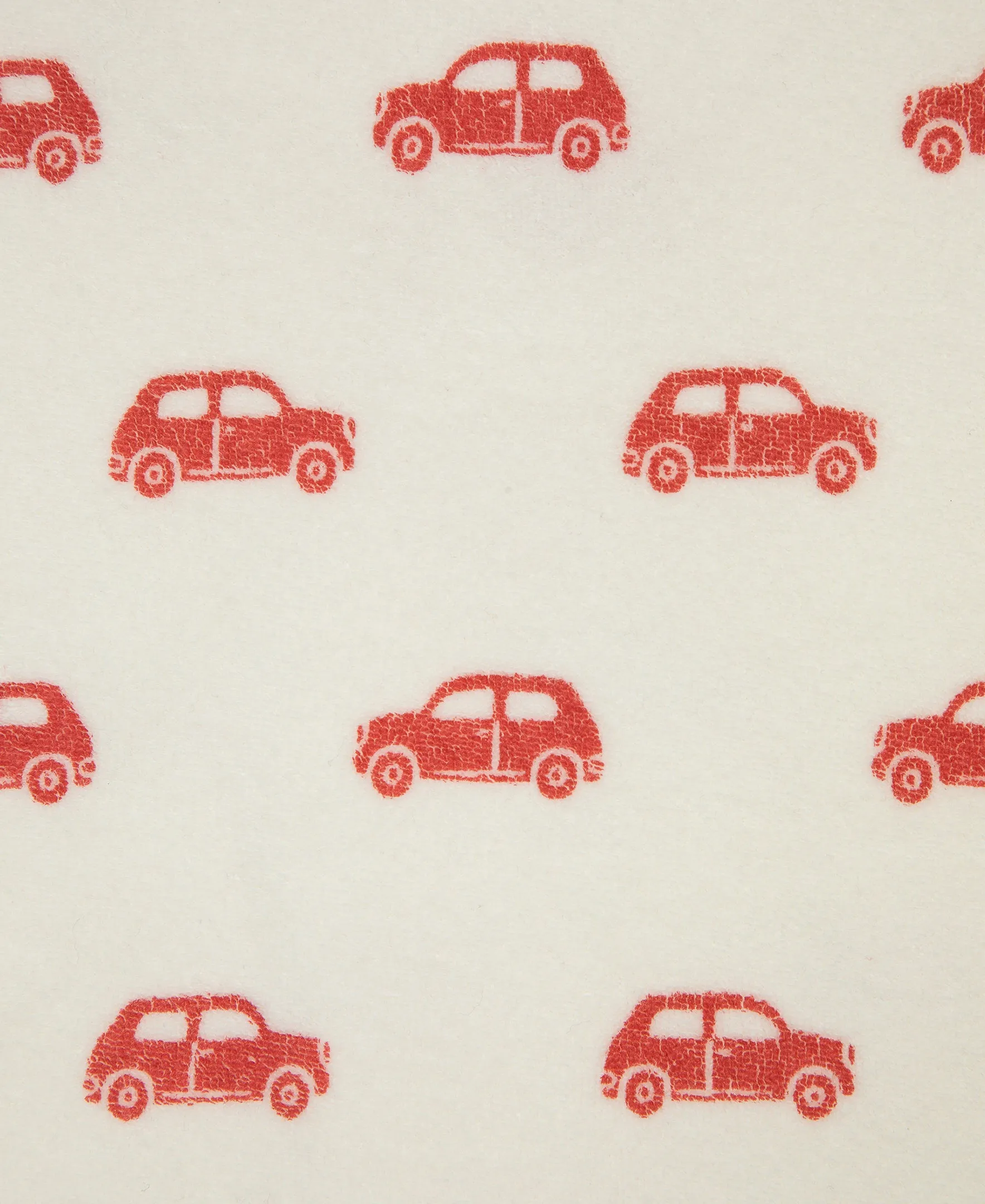 Red Cars Terry Short Set