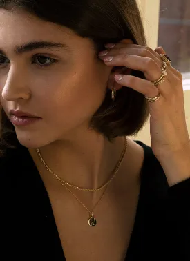 Rope necklace 14k gold