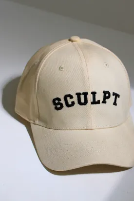 Sculpt Signature Embroidered Cap Vanilla