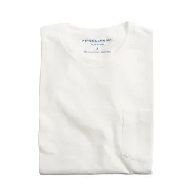 Slub Pocket T-Shirt - White