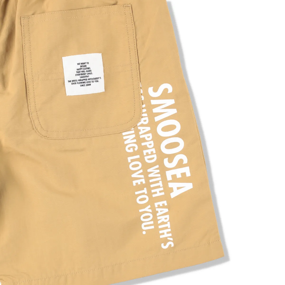 SMOOTHY x WDS BAGGYS SHORTS / BEIGE