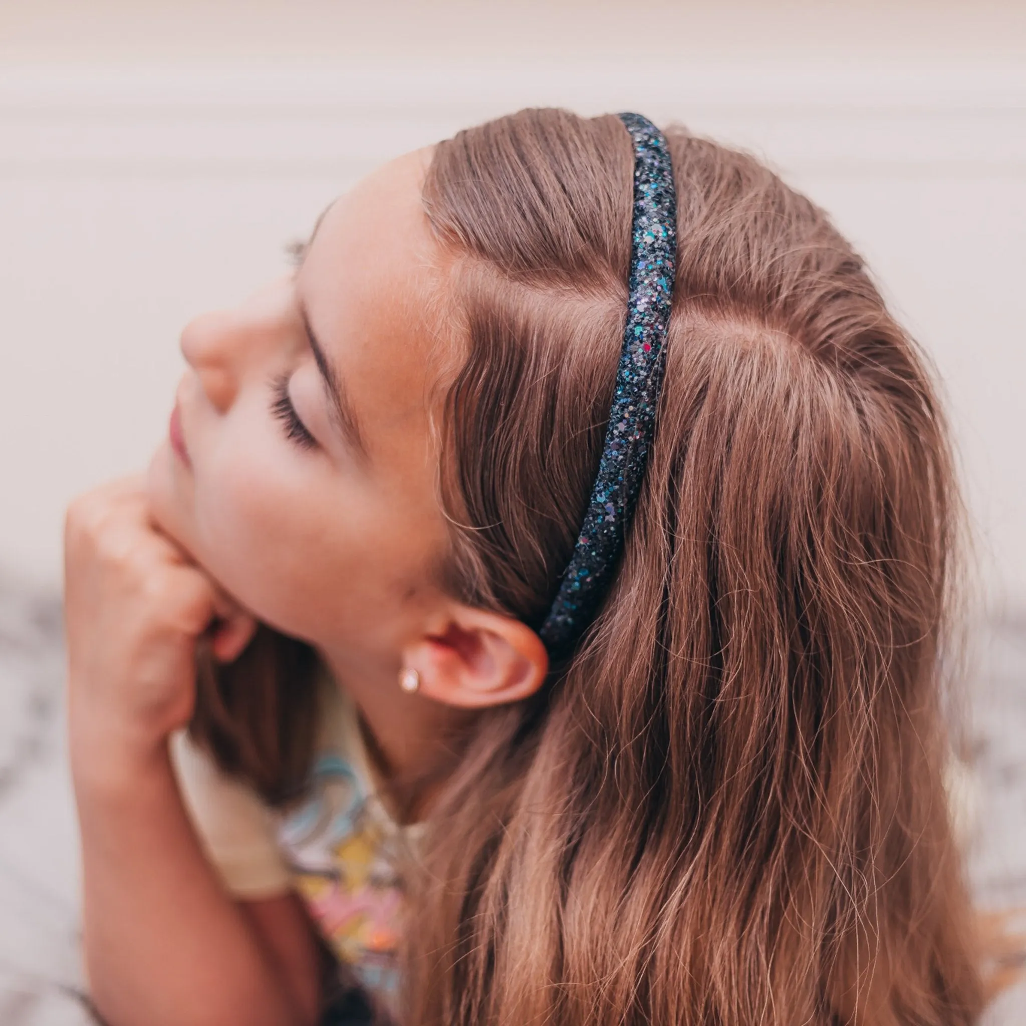 Thin Glitter Headbands