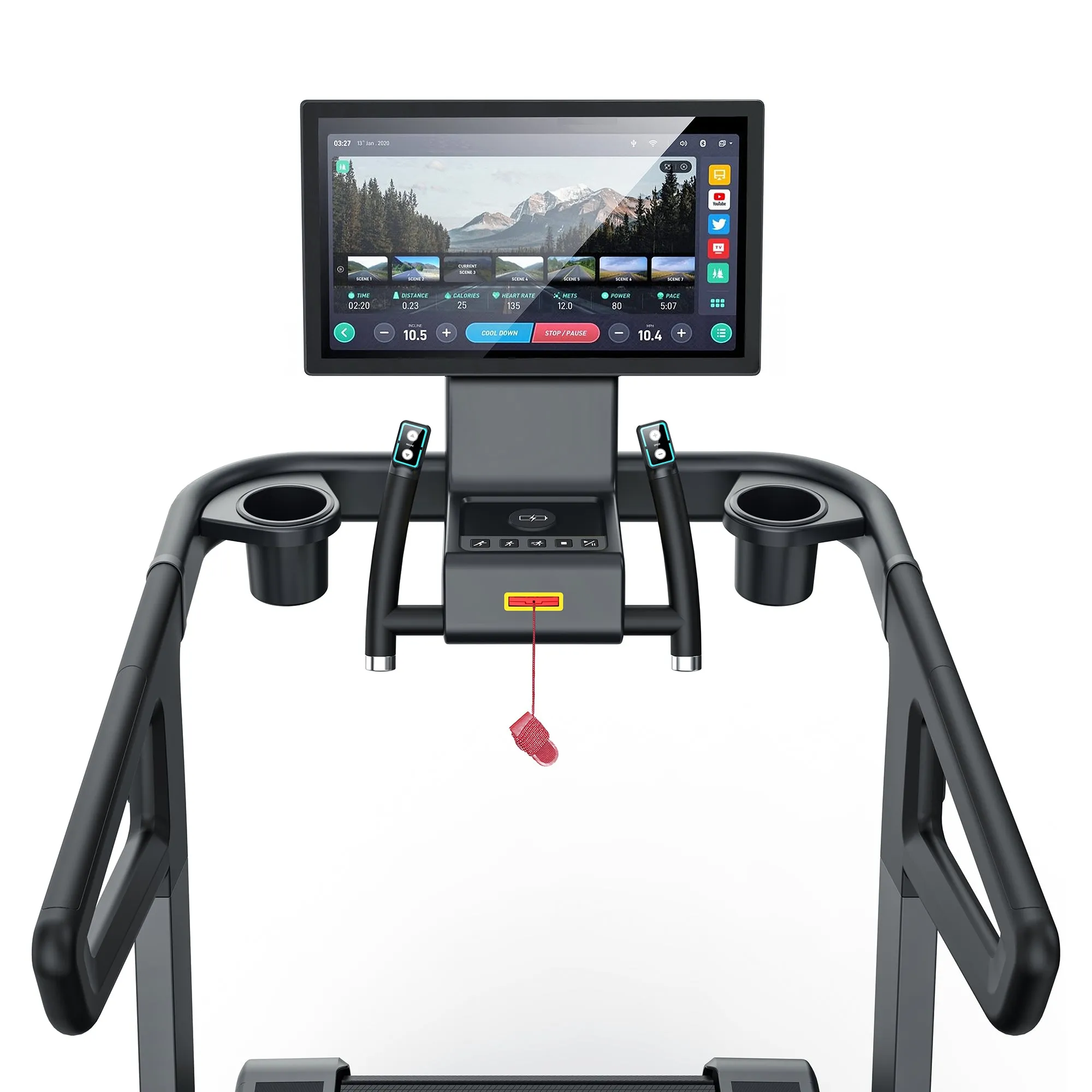 TITANIUM USA GOLIATH COMMERCIAL TREADMILL  WITH SMART CONSOLE