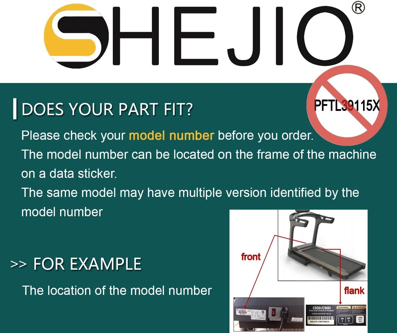 Treadmill (Running Belt) Walking Belt Compatible with Proform Various Treadmills