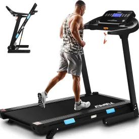 Treadmill with Incline,FUNMILY 3.25HP 18 INCH Wide Treadmill for Home, 300lb Capacity Walking Running Machine with 36 Preset Programs,18"x51" Running Belt, LCD Display, App Control