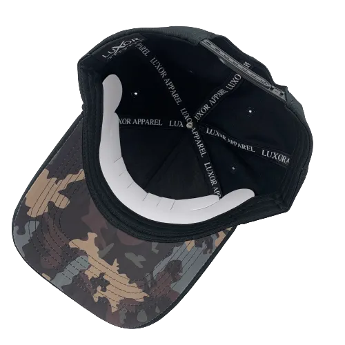 VIPER A-frame, Black & Gold (Camo Under Peak)
