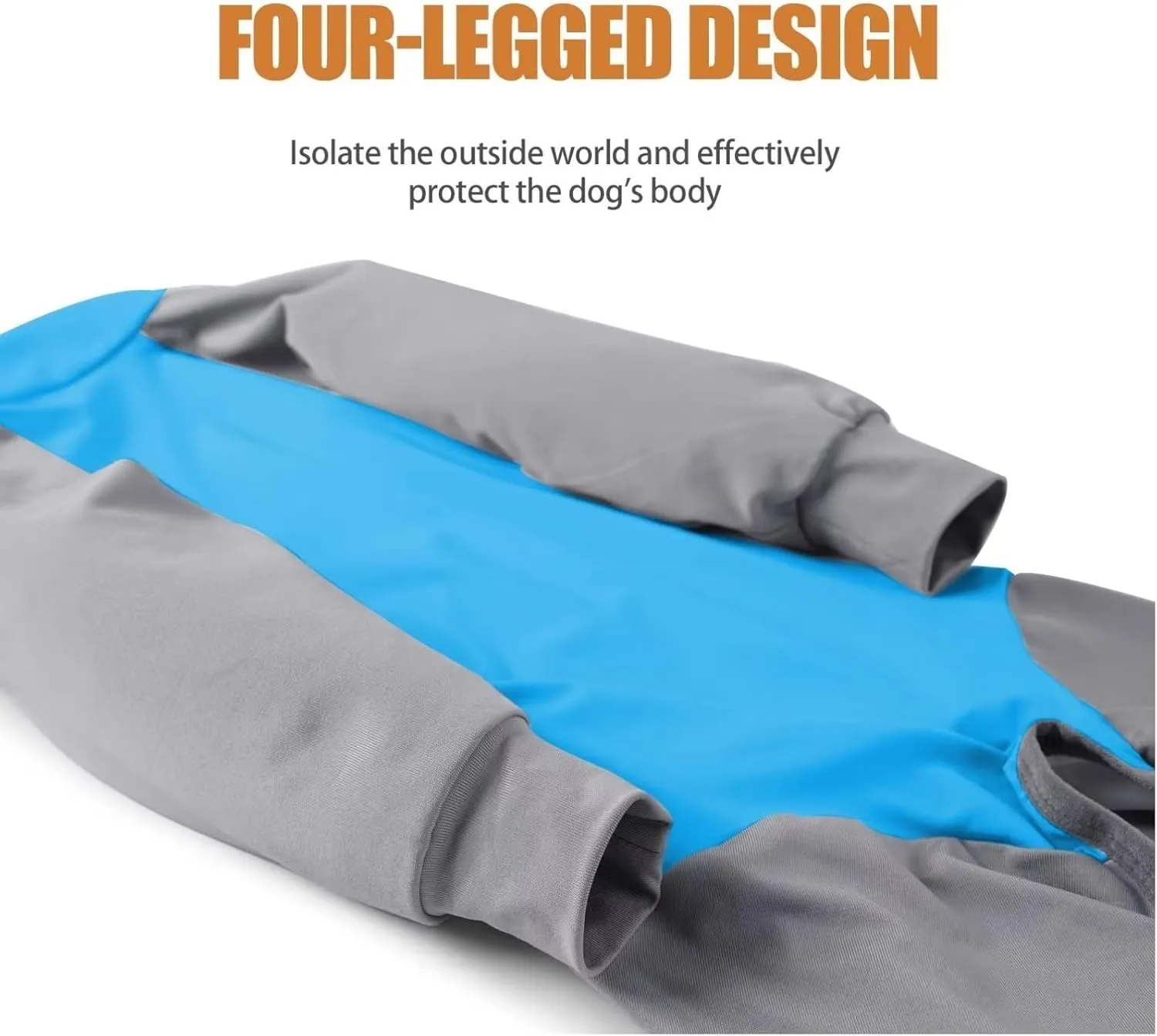 Xqpetlihai Dog Surgery Recovery Suit for Medium Large Dog Pajamas for Abdominal Wounds or Skin Diseases Dog Onesie Prevent Licking After Surgery Wear(B XXL)